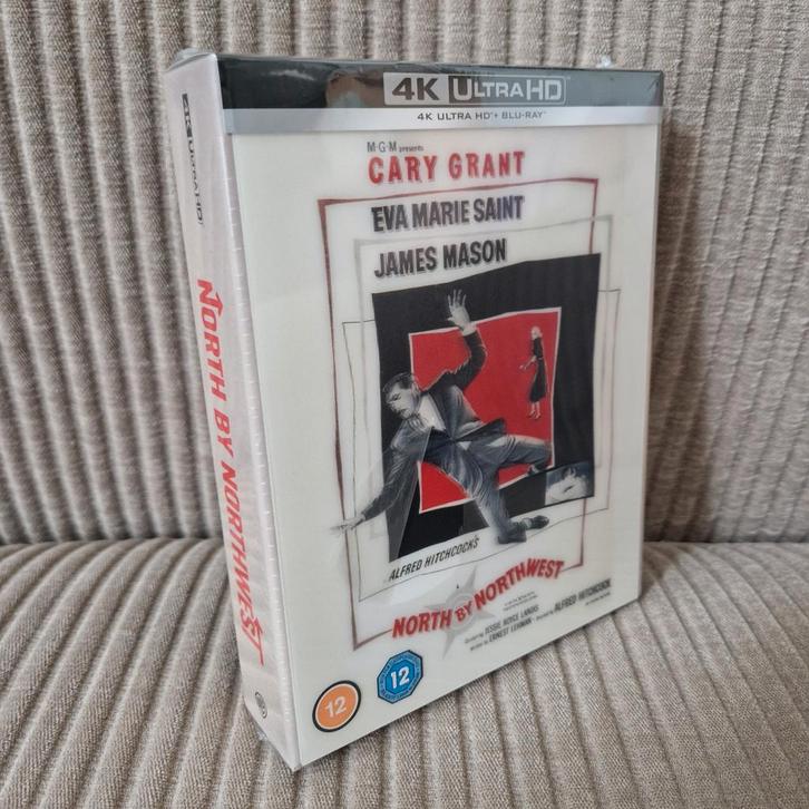 North by Northwest 4K Ultra HD Limited Edition - Nieuw, Cd's en Dvd's, Blu-ray, Nieuw in verpakking, Klassiekers, Boxset, Ophalen of Verzenden
