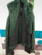 Gilet met nepbont mt. M, Kleding | Dames, Bodywarmers, Maat 38/40 (M), Made in Italy, Verzenden, Nieuw