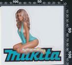 Sticker: Makita (Replica), Ophalen of Verzenden, Zo goed als nieuw, Bedrijf of Vereniging