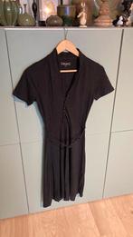King Louie vintage look zwart tricot jurk mt S, Ophalen of Verzenden, Zo goed als nieuw, Zwart