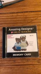 Borduurkaart borduurmachine, Hobby en Vrije tijd, Ophalen of Verzenden, Zo goed als nieuw, Machineborduren, Patroon