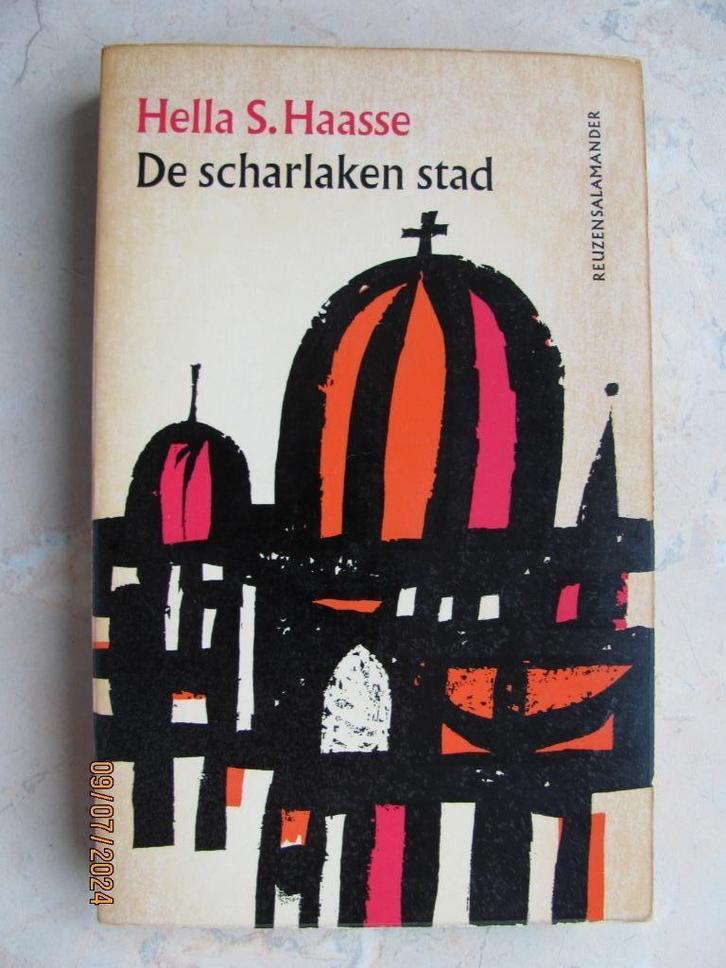 NIEUWSTAAT boek Hella S. HAASSE "De Scharlaken Stad" 6e druk, Boeken, Literatuur, Zo goed als nieuw, Nederland, Ophalen of Verzenden