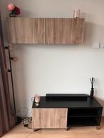Tweedelig tv-meubel met opbergruimte, Ophalen, Gebruikt, 50 tot 100 cm, Minder dan 100 cm