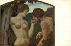 Naakte Vrouw "Der Apfel", Schilder Ludwig von Zumbusch, Verzamelen, Verzenden, Voor 1920, Ongelopen, Overige thema's