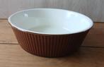 Villeroy & Boch bruin geribbelde vuurvaste ovenschaal, Huis en Inrichting, Keuken | Servies, Keramiek, Ophalen of Verzenden, Overige stijlen