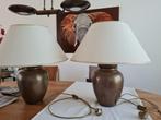 Schemerlampen zware bronzen voet, Ophalen, Gebruikt, Klassiek, Minder dan 50 cm