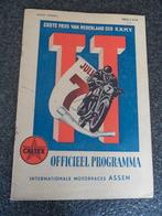 TT Assen 1951 motorwegrace programma boek, Verzenden, Zo goed als nieuw, Motoren