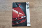 Alfa Romeo 155 2.0 Q4 turbo (1992) brochure, Alfa Romeo, Ophalen of Verzenden, Zo goed als nieuw, Alfa Romeo