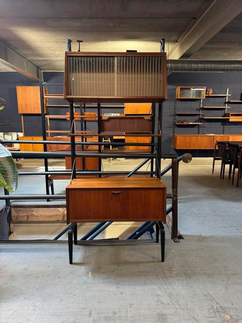 Louis van Teeffelen voor WeBe vintage modulair wandsysteem, Antiek en Kunst, Curiosa en Brocante, Ophalen of Verzenden
