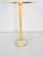 Vintage Giulia Mangani bisque porselein tafellamp Regency 70, Huis en Inrichting, Lampen | Tafellampen, Minder dan 50 cm, Hout