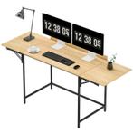 HOMCOM inklapbaar bureau / computertafel 836-623V00AK, Huis en Inrichting, Bureaus, Ophalen, Nieuw