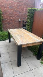 Eettafel, Huis en Inrichting, Tafels | Eettafels, Ophalen, Gebruikt, 200 cm of meer, 50 tot 100 cm