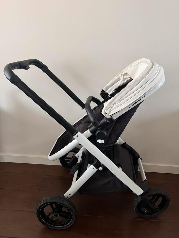 Dubatti Kinderwagen Zwart/Wit + Accessoires, Kinderen en Baby's, Kinderwagens en Combinaties, Gebruikt, Kinderwagen, Overige merken