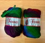 Fenna Wol Wibra 2 Bol 200 gram, Hobby en Vrije tijd, Breien en Haken, Ophalen of Verzenden, Zo goed als nieuw, Breien of Haken