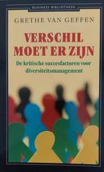 Grethe van Geffen - Verschil moet er zijn., Nieuw, Ophalen of Verzenden, Management