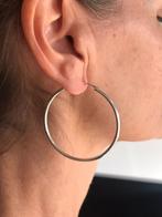 Oorbellen Creolen 45 mm - 925 Sterling Zilver, Ophalen of Verzenden, Nieuw, Zilver, Zilver