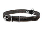 WAUDOG CoLLar Halsband Leder S Nekom 32-40 cm Zwart KOOPJE!, Dieren en Toebehoren, Hondenhalsbanden en Penningen, Nieuw, Ophalen of Verzenden