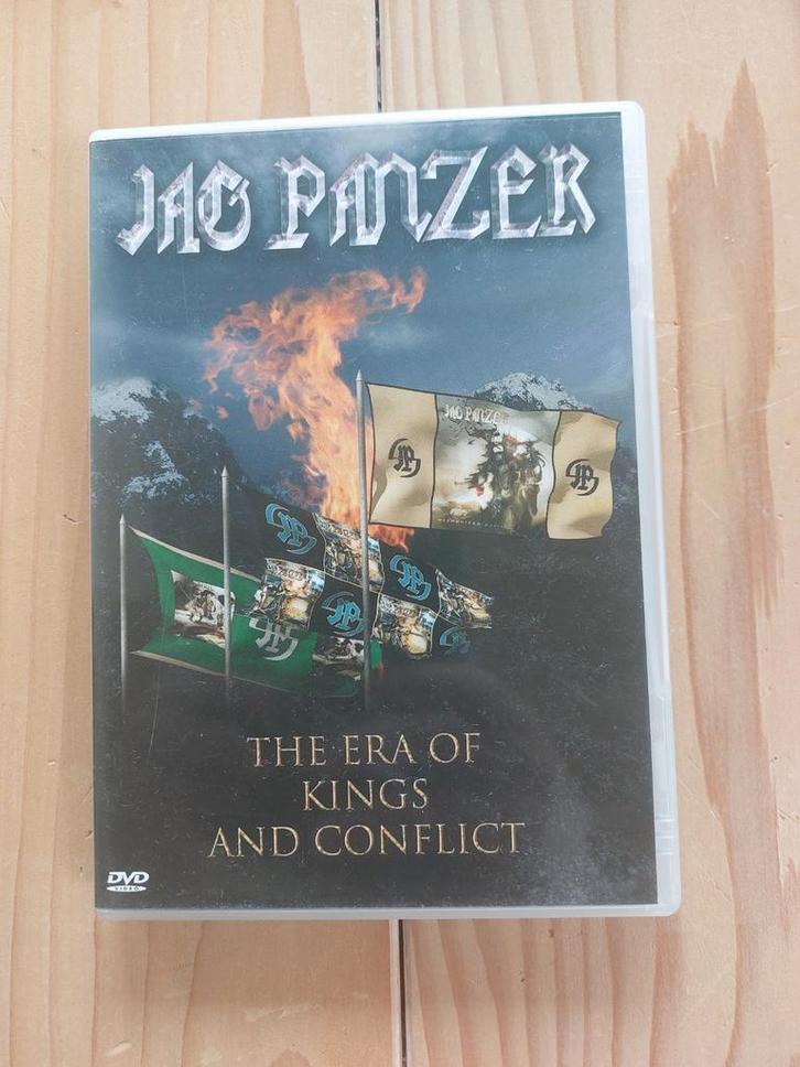 Jag Panzer - The Era of Kings and Conflict DVD, Cd's en Dvd's, Dvd's | Muziek en Concerten, Gebruikt, Muziek en Concerten, Ophalen of Verzenden