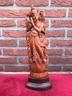 prachtig houten beeld van Krishna, Antiek en Kunst, Ophalen of Verzenden