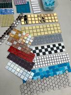 Mozaiek steentjes partij van alles wat, Hobby en Vrije tijd, Knutselen, Ophalen of Verzenden, Zo goed als nieuw, Materiaal