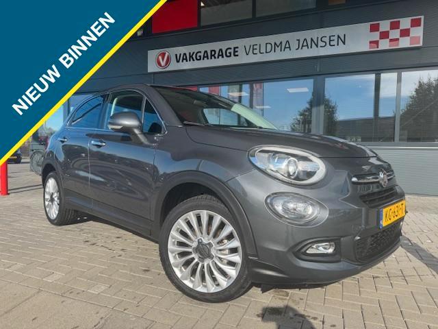 Fiat 500X 1.4 TURBO MULTI-AIR LOUNGE + ECC/CRUISE/LEDER/LMV/, Auto's, Fiat, Bedrijf, Te koop, 500X, ABS, Airbags, Airconditioning
