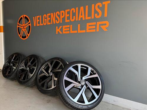 Vw Golf GTI GTE GTD 19 inch Brescia velgen Orig. Nieuwe band, Auto-onderdelen, Banden en Velgen, Banden en Velgen, Zomerbanden