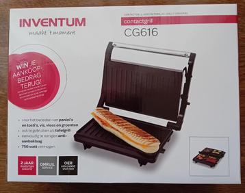 Inventum contactgrill nieuw in verpakking beschikbaar voor biedingen