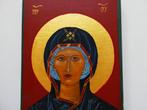 Een handgeschilderd Icoon van Moeder Gods, Ophalen of Verzenden