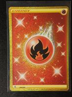 Pokemon Fire Energy Gold 284/264 Secret Rare, Ophalen of Verzenden, Zo goed als nieuw, Losse kaart, Foil