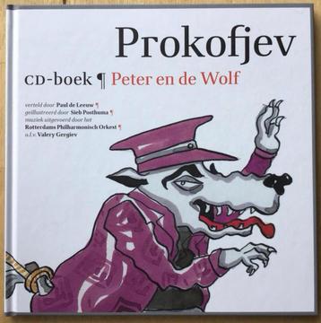 CD met prentenboek ‘Peter en de wolf’ - Prokofjev - ZGAN beschikbaar voor biedingen