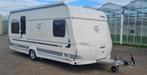 Fendt Opal 520 SFB incl mover, airco, thule luifel, tent, Caravans en Kamperen, Caravans, Vast bed, Rondzit, Particulier, Fendt