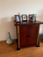 Houten kastje met deurtjes, Huis en Inrichting, Minder dan 50 cm, Gebruikt, Ophalen of Verzenden, 25 tot 50 cm