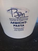 Nieuwe emmer afdichtpasta van Ben!!, Wit, Ophalen of Verzenden, Minder dan 5 liter, Verf