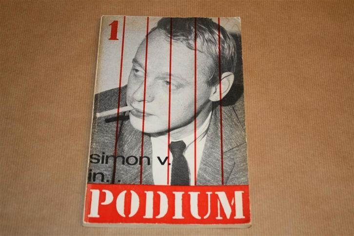 Podium Nr. 1 - 164 - Met Simon Vinkenoog en W.F. Hermans, Boeken, Literatuur, Gelezen, Ophalen of Verzenden