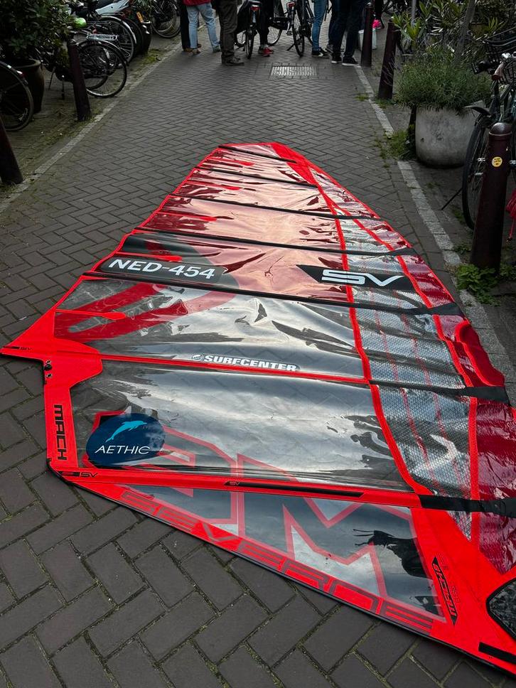 Severne - Mach - 8 6.5, Watersport en Boten, Windsurfen, Gebruikt, Zeil, 5 tot 7 m², Ophalen of Verzenden