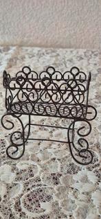 Antiek Miniatuur Planten-Lektuurbakje, Verzamelen, Ophalen of Verzenden