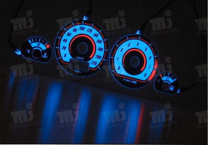 Peugeot 306 - Indiglo Tellerplaten, Auto diversen, Tuning en Styling, Ophalen of Verzenden