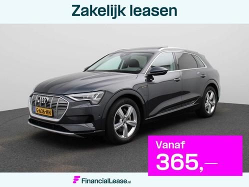 Audi e-tron 55 quattro advanced 95 kWh | Panoramadak | Achte, Auto's, Audi, Bedrijf, Lease, Financial lease, e-tron, ABS, Achteruitrijcamera