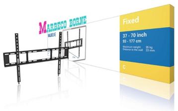 Aktie TV beugel, Muurbeugel TV`s tot max. 70" Op=Op beschikbaar voor biedingen