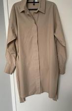 Overhemd jurkje, Maat 38/40 (M), H&M, Beige, Ophalen of Verzenden