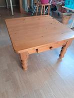 Salontafel grenen, Ophalen, Gebruikt, 50 tot 100 cm, Vierkant