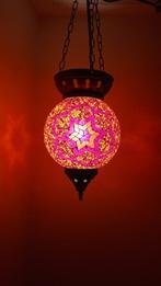 Diverse Oosterse Arabische Marrakech hanglamp glasmozaiek, Huis en Inrichting, Lampen | Hanglampen, 50 tot 75 cm, Oosters Arabisch 1001nacht Boho Ibiza Marrakech Marokkaans Turks