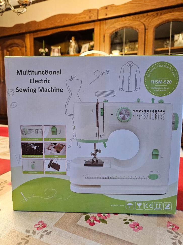 FHSM-520 Naaimachine voor beginners, Hobby en Vrije tijd, Naaimachines en Toebehoren, Nieuw, Naaimachine, Overige merken, Ophalen of Verzenden