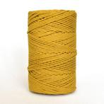 Laatste! 130 meter 2,5 mm twisted macrame touw Mustard, Ophalen of Verzenden