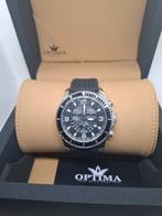 Herenhorloge Optima, Overige merken, Staal, Polshorloge, Nieuw