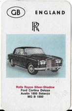 K29 autokaartje rolls royce silver shadow, Ophalen of Verzenden, Zo goed als nieuw, Auto's