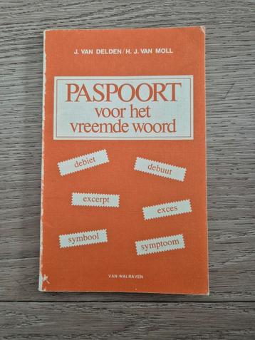 Paspoort voor het vreemde woord
 beschikbaar voor biedingen