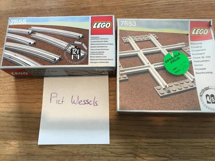 LEGO Treinen 12v 7853 en 7855 NIEUW, Kinderen en Baby's, Speelgoed | Duplo en Lego, Nieuw, Lego, Complete set, Ophalen