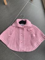 Gebreide poncho roze Prenatal maat 74/80, Kinderen en Baby's, Ophalen of Verzenden, Zo goed als nieuw, Meisje