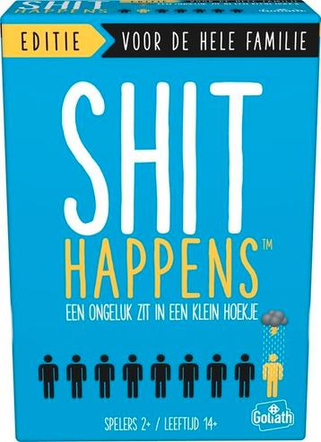 Shit Happens Familie Editie Kaartspel beschikbaar voor biedingen